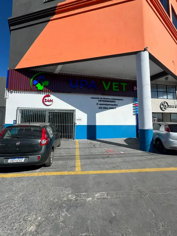 Fachada da clínica Upavet Pampulha